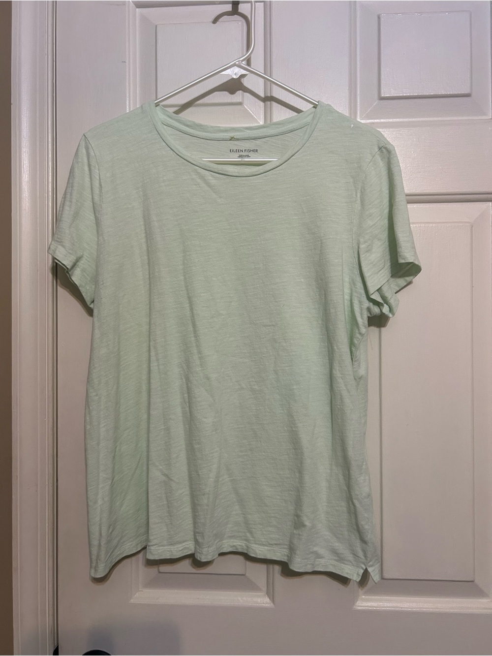 Eileen Fisher 100% organic cotton tshirt size large